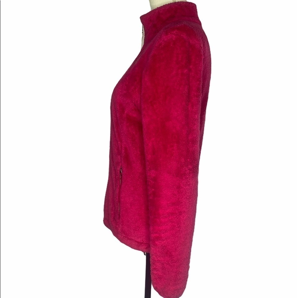 The North Face Hot Pink Fleece Jacket - Picture 6 of 12